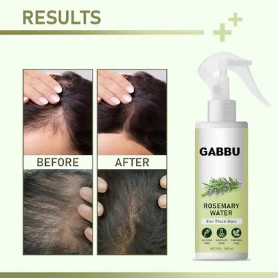 GABBU Rosemary Hair Spray Anti-Frizz Nourishing Care Smooth Long-Lasting Fragrance(100 ml)