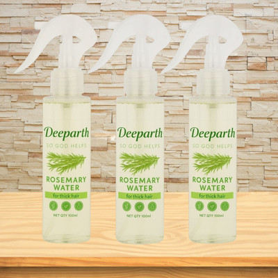 Deeparth Rosemary Hair Mist for Thick & Healthy Hair (100ml each)(300 ml)