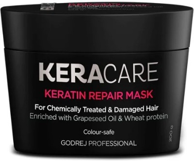 Godrej Professional Keratin Repair Mask For Chemically Treated & Damaged Hair  (200 g)
