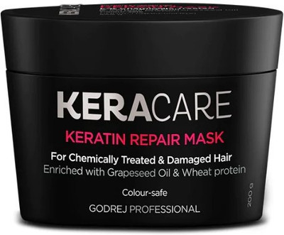 Godrej Professional Keratin Repair Mask For Chemically Treated & Damaged Hair (200 g)