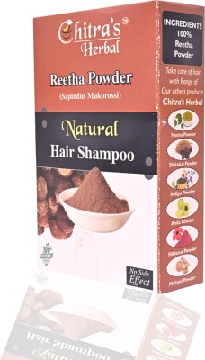 Chitra's Herbal Natural Aritha Powder Hair Shampoo-Pack of 3(300 g)