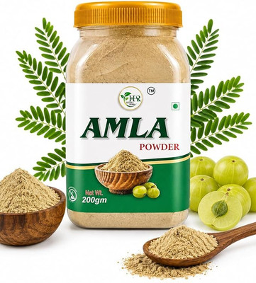 HEERA HERBS Amla Powder For Hair Growth,Ideal for Hair, Eating, Drinking & Skin(200 g)