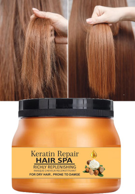 KA-KAIASHA Professional Spa Shea Butter For Smooth & Shiny Hair(200 ml)