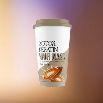 Gleam Soul Smooth Keratin Botox Hair Moisture Mask with Almond Oil Extracts(800 ml)