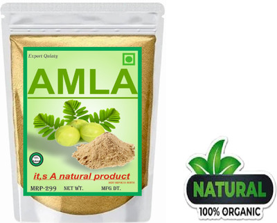 Rideena Pure Baq Amla Powder For Hair Pack(400 g)
