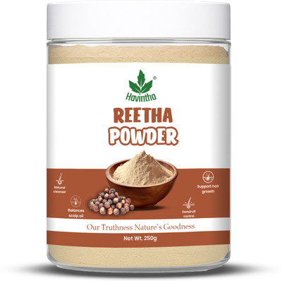 Havintha Natural Aritha (Reetha) Powder/Soap Nut Powder for hair(250 g)