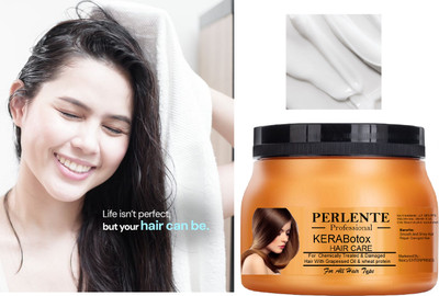 PERLENTE Hair spa cream for all hair type with shea butter extract VRDN-1183(200 ml)