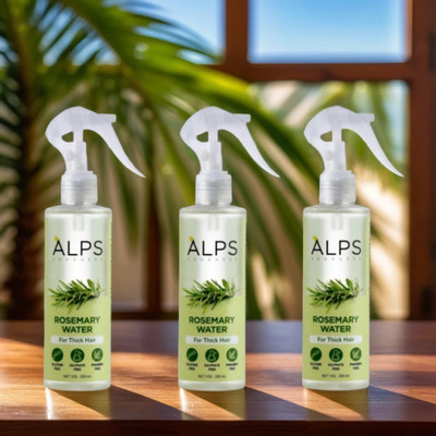 klm Alps-Goodness Rosemary Water for Hair Strength & Damage Repair RPOSMWRY01(600 ml)
