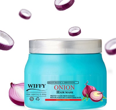 Wiffy Onion Hair Mask For Dry & Frizzy Hair, Controls Hairfall(200 ml)