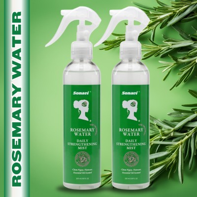 Phillauri Rosemary Water for Long Hair Dandruff Remove Spray Men & Women(400 ml)