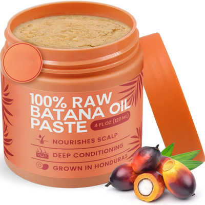 NEXTSET Batana Oil Paste 120ml – Raw, Cold Pressed | Hair Growth & Deep Conditioning(120 ml)