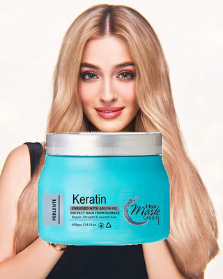 PERLENTE PROFESSIONAL Smooth And Shine Hair SPA , Make your hair more Smooth(400 ml)