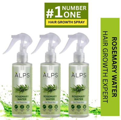 CARE U Apls rosemary water hair spray bottle for storng hairs ( pack of 3 )(300 ml)