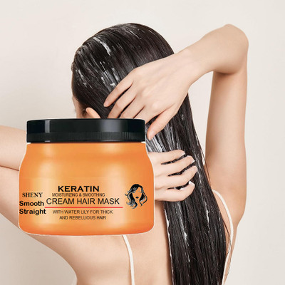 Sheny Keratin Spa Cream Hair Mask Moisturizing & Smoothing(400 g)