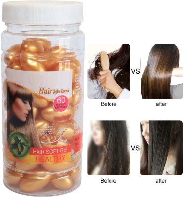 Emijun Professional Vitamin E Hair Softener Gel Capsule(60 g)