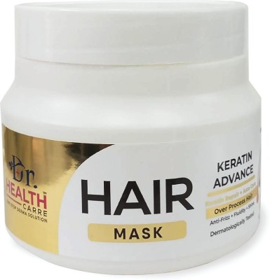 DrHealthCarre Keratin Advance Hair Mask with Almond Oil, Wheat Protein,Aloe Barbadense Extract(500 g)