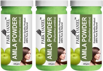 PARK DANIEL Premium Amla Powder - For Hair Conditioner Combo Pack 3 bottles of 100 gms(300 gms)(300 g)