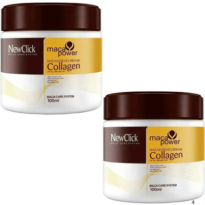 NewClick Collagen Kratin Straightened Hair Treatment Mask_B4(100 ml)