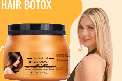 Wiffy Kerabotox Spa Cream for Dry & Damaged Hair with Moisturerizing(200 ml)