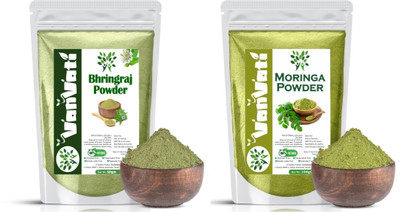 Vanvati Bhringraj & Moringa Powder Natural Souce Of Iron, Calcium & Immunity Booster(100 g)