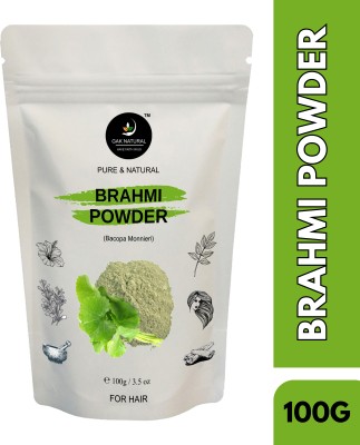 GAK NATURAL & Pure Brahmi Powder For Hair Growth -(100 g)