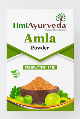 HMI AYURVEDA Pure Amla Powder For Hair Growth (200 g)(200 g)