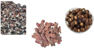 Beautoherb Amla Reetha Shikakai raw for hair(300 g)