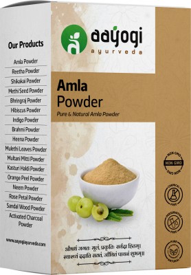 Aayogi Amla Powder for Hair and Skin,250gm,Pure & Natural,No Preservatives,No Chemical(250 g)