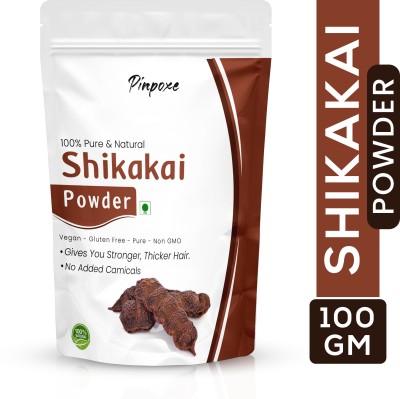 Pinpoxe Best Pure Organic Shikakai Powder 100g(Pack of 1)(100 g)