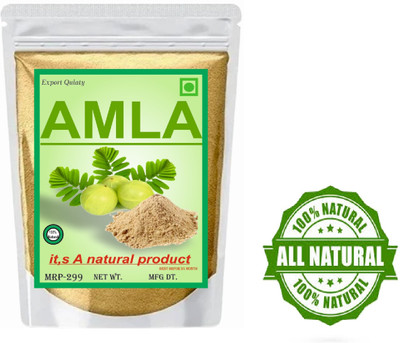 Rideena Natural Pure Amla Powder For Hair Pack(100 g)
