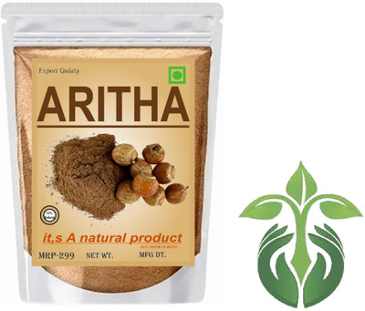 Rideena Natural organic Aritha/Reetha Powder For Hair Pack(100 g)
