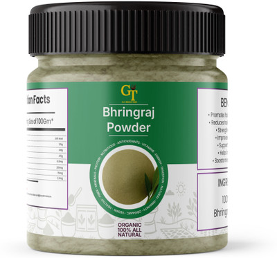 Golden Touch Naturals Bhringraj Powder – Natural Hair Growth, Dandruff Control & Scalp Health(100 g)