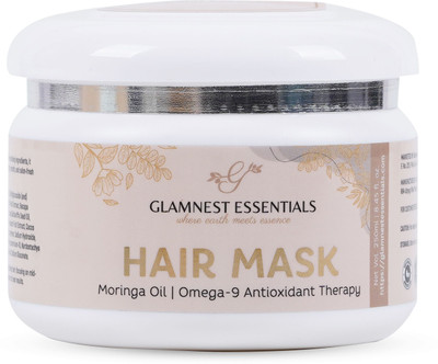 GLAMNEST ESSENTIALS Hair Mask | Mornga Oil | Omega-9 Antioxidant Therapy For Dry Damaged Hair(250 ml)