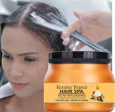 Wiffy Keratin Spa Treatment, Make your hair more Smooth pack of 1(200 ml)