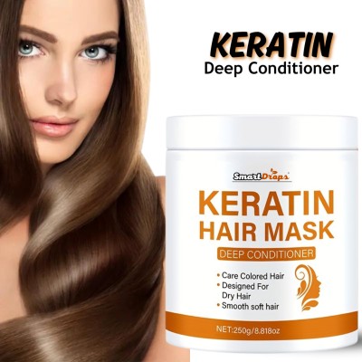 smartdrops Hair Mask with Keratin Repair Formula | Hair Mask For Anti-hair Fall(250 g)