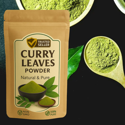 ShakalyaVeda Curry Leaf Powder 100g – Organic Kari Patta for Cooking & Wellness(100 g)