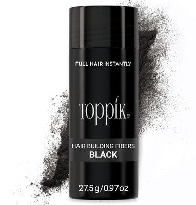 Maree Toppik Hair Building Fibers – Black (27.5 g) | Instant Hair Thickening Powder(27.5 g)