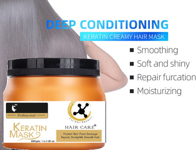 PERLENTE Spa Cream Hair Mask Moisturizing & Smoothing for Dry Damaged for All Hair Type(200 g)