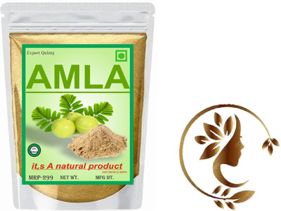 Rideena Baq Natural Amla Powder For Hair(600 g)