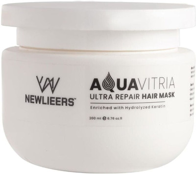 NEWL IEERS AQUAVITRIA Ultra Repair Hair Mask – Enriched with Hydrolyzed Keratin(200 ml)