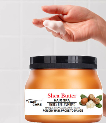 PERLENTE Professional Spa Shea Butter For Smooth & Shiney Hair ((200 ml)