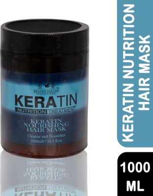 Heaven Valley Professional Keratin Cream Hair Mask Moisturizing & Smoothing for Dry Damaged Hair Pack of 1(1000 ml)