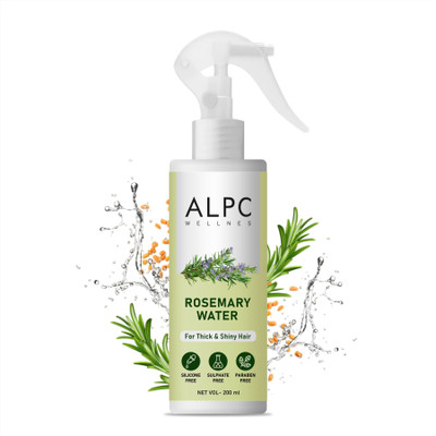 ALPC WELLNES Natural Rosemary Water Hair Spray.(200 ml)