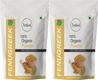 Farmhook Organic Natural Fenugreek Seed Powder (methi) 400g(400 g)