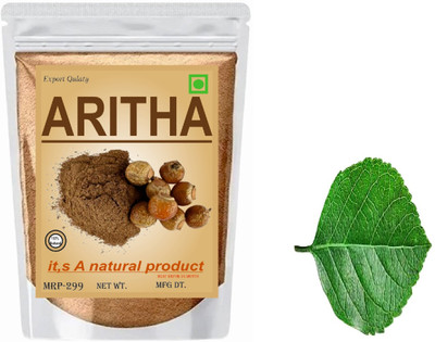 Rideena Natural organic Aritha/Reetha Powder For Hair(900 g)