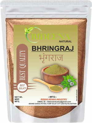 Rideena Natural Bhringraj Powder 100 gm For Hair Pack & Hair Growth(100 g)