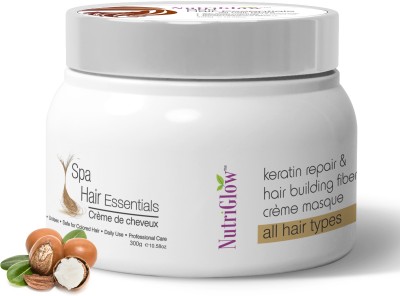 NutriGlow Spa Cream with Keratin for Deep Nourishment, All Hair Types(300 g)