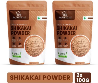 NaturoBliss Natural Shikakai Powder For Conditioning Shining Hair Care 100g Each (PACK OF 2)(200 g)