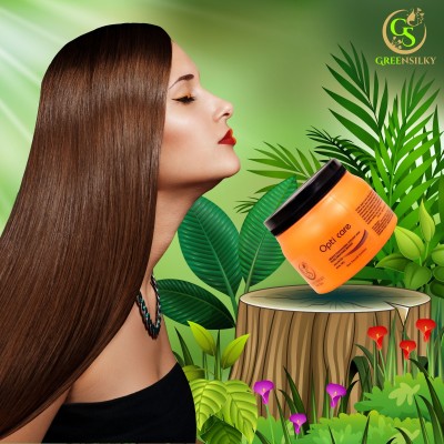 GS GREENSILKY Hair Smooth Spa Cream For Professional Hair Nourishment(490 g)