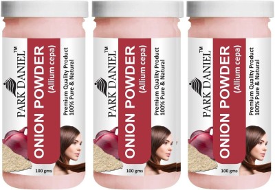 PARK DANIEL Premium Onion Powder- For Hair Mask Combo Pack 3 bottles of 100 gms(300 gms)(300 g)